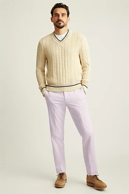Cotton Cashmere Cricket Sweater