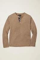 Soft & Breathable Merino Wool Henley Shirt