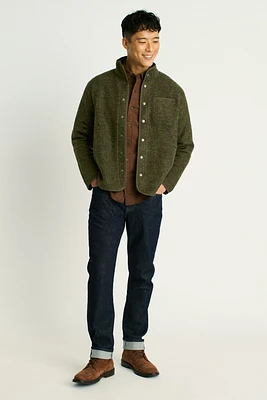 Italian Wool Fleece Jacket