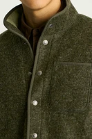 Italian Wool Fleece Jacket