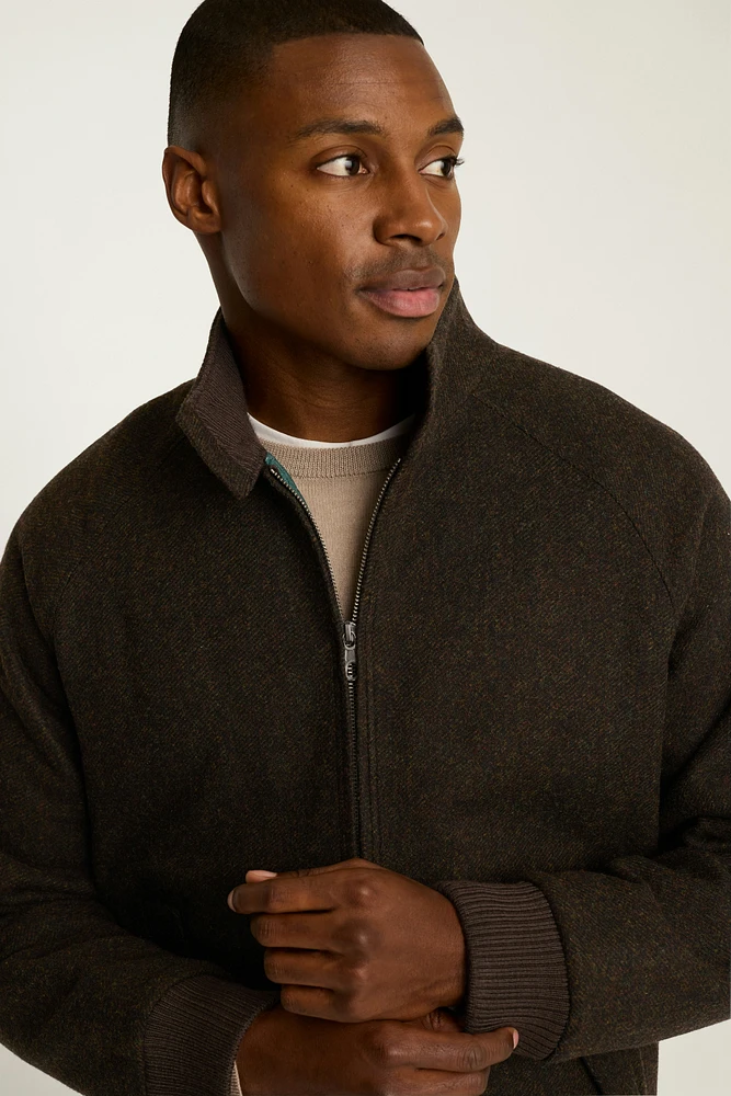 The Italian Wool Harrington Jacket