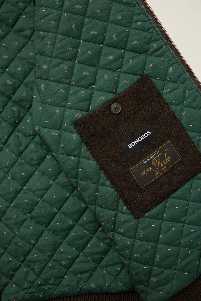 The Italian Wool Harrington Jacket
