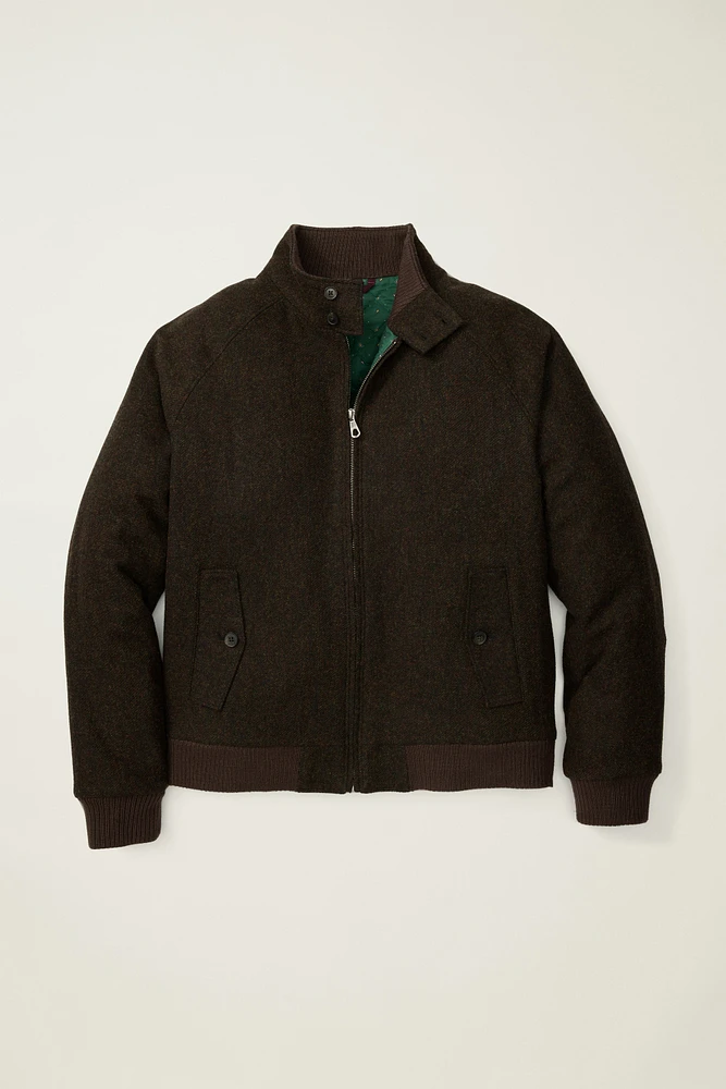 The Italian Wool Harrington Jacket