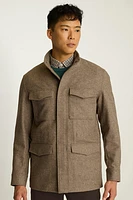 The Italian Wool Four Pocket Field Jacket