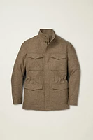 The Italian Wool Four Pocket Field Jacket