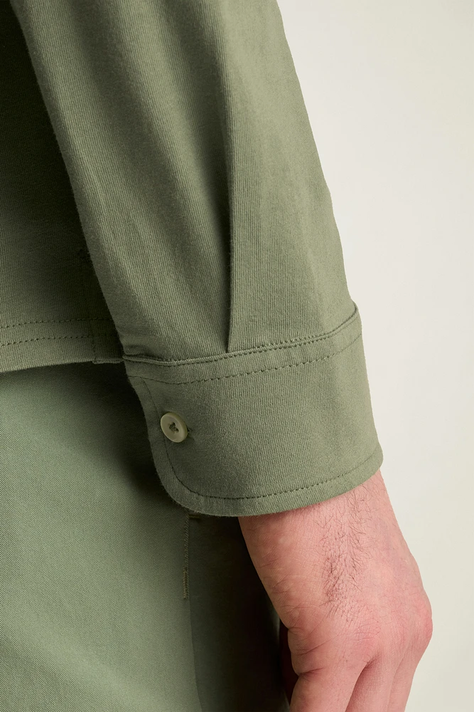 The Organic Cotton Long Sleeve Polo Shirt | Bonobos