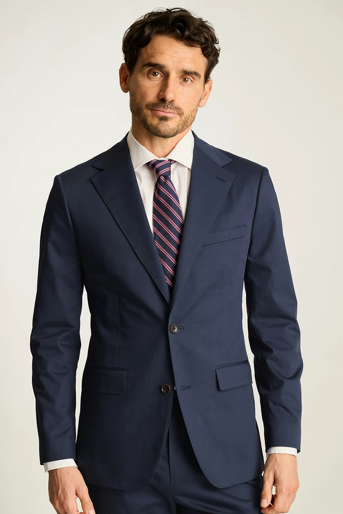 Italian Stretch Cotton Suit Jacket