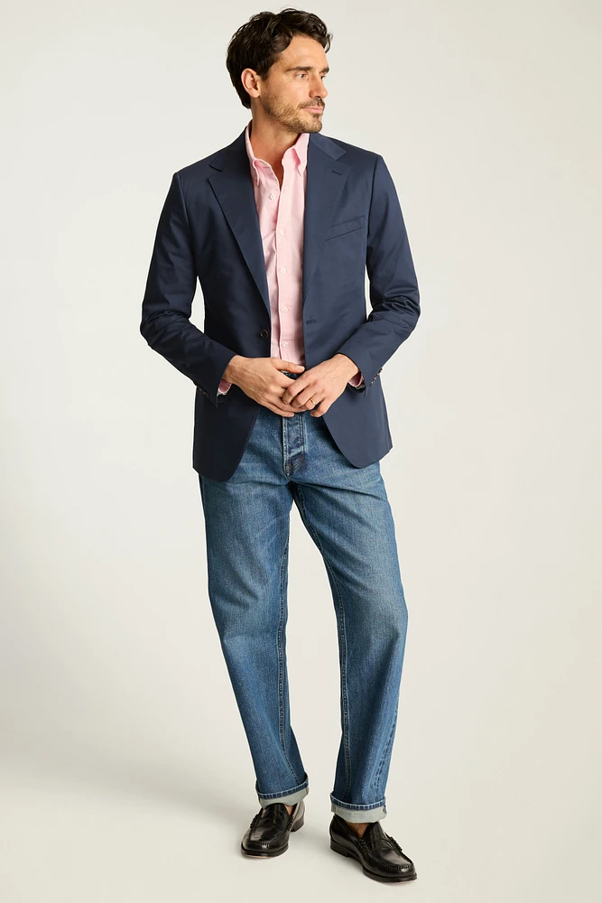 Italian Stretch Cotton Suit Jacket