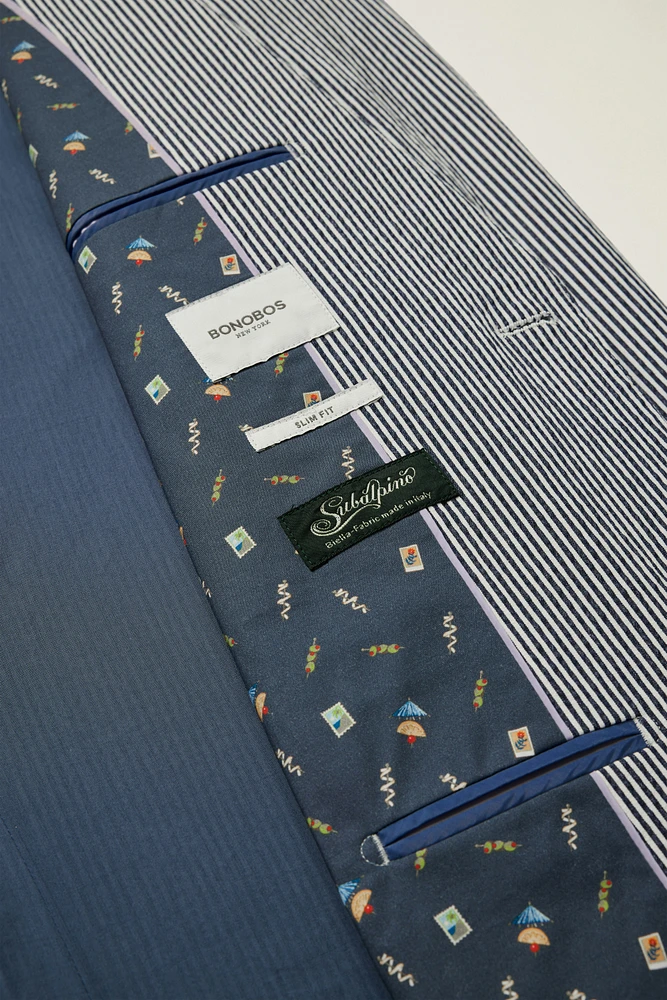 Jetsetter Italian Seersucker Blazer