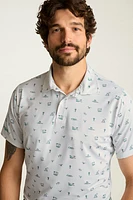 The Performance Golf Polo Shirt: Solid & Striped