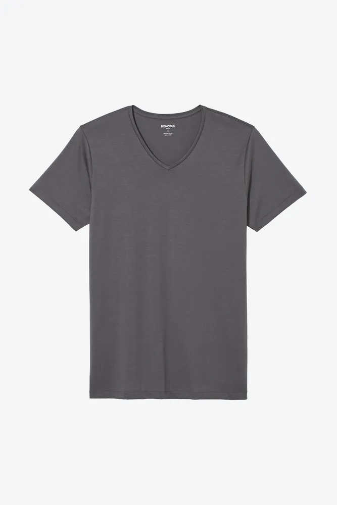 Superfine V-Neck Tee