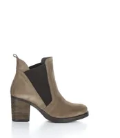 Bos and Co Bellini Taupe Waterproof Suede Leather Bootie