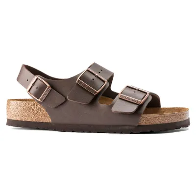 Birkenstock Milano Birko Flor Dark Brown 034701