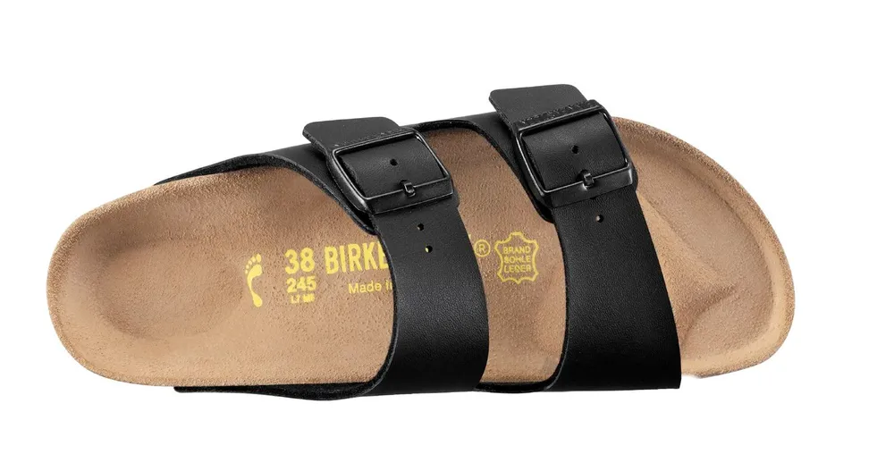 Birkenstock Arizona Black Birko Flor Narrow