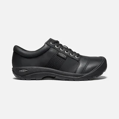 Keen Austin Men's Black Lace Up Walking Shoe
