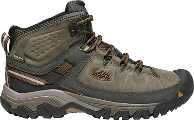 Keen Targhee III Mid Waterproof Wide Men's Blk Olive/Golden Brown 1018596 Hiker