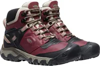 Keen Women's Ridge Flex Waterproof Rhubarb/Black 1025485