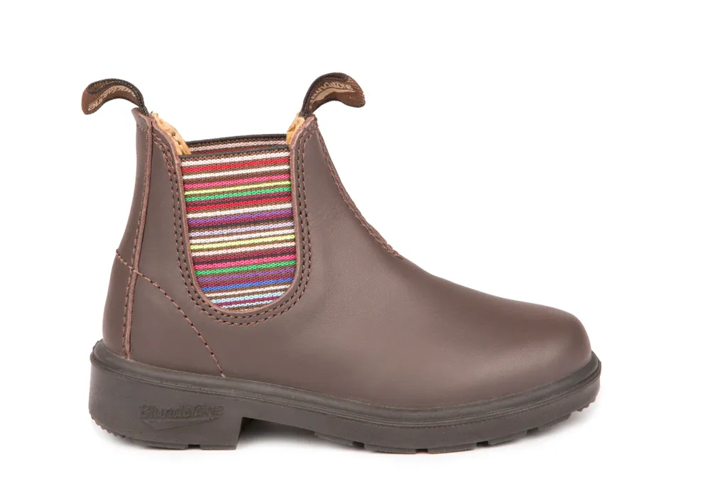 Blundstone Kid's Blunnies Original Striped Elastic Boot 1413