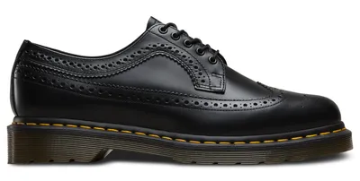 Dr. Marten Men's 3989 Yellow Stitch Black Brogue R2210001