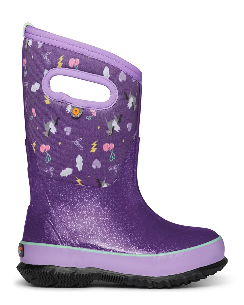 Bogs Kids' Classic Purple Pegasus Boots 72588-540