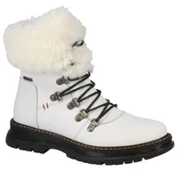 Josef Seibel Paloma 05 White Vintage Leather Waterproof Boot