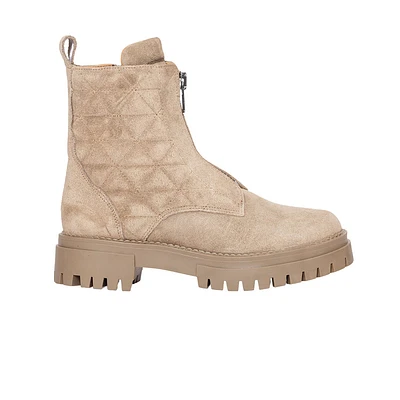 Ateliers Carson Taupe Suede Leather Boot $224.98