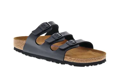 Birkenstock Florida Black Birko-Flor Soft Foodbed 053011