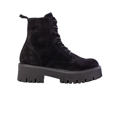 Ateliers Katie Black Suede Leather Boot $179.98