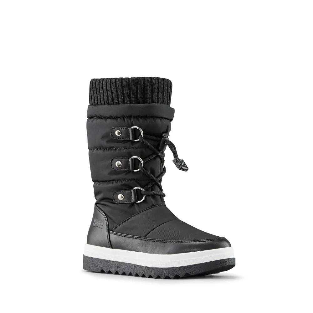 Cougar Moscato Kid's Black Nylon Winter Boot