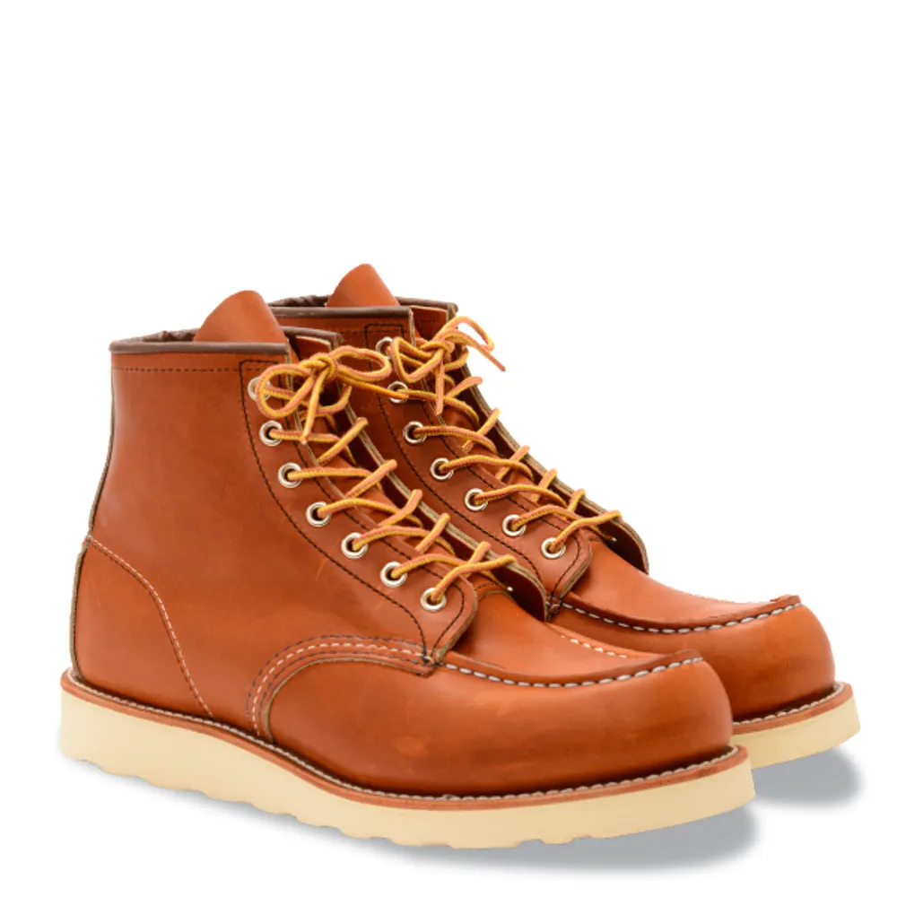 Red Wing Men's 6- Inch Classic Moc Oro 875 Legacy Leather