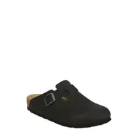 Josef Seibel Men's Michael Black Oiled Leather Clog