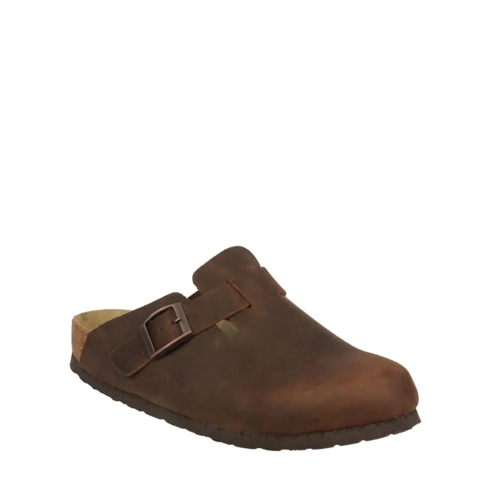 Josef Seibel Men's Michael Brandy Oiled Leather Clog