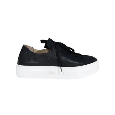 Ateliers Vince Black Leather Sneaker