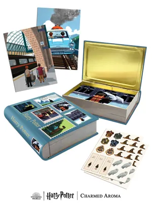 Harry Potter™ Scented Postcard Set with Collectable Book Tin