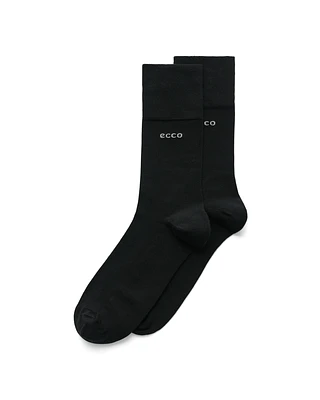 ECCO Classic Longlife Mid-cut Socks Adult Black