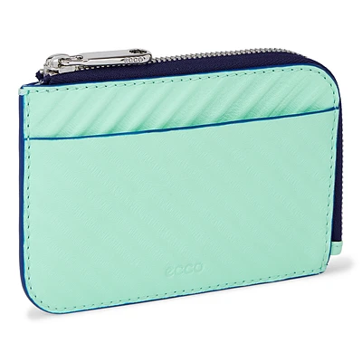 ECCO Wallet Card Case Zipped Grooved