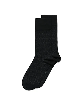 ECCO Classic Honeycomb Mid-cut Socks Adult Black