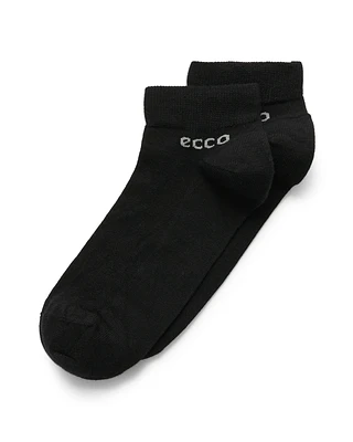 ECCO Classic Long-life Low-cut Socks (2-pack) Adult Black