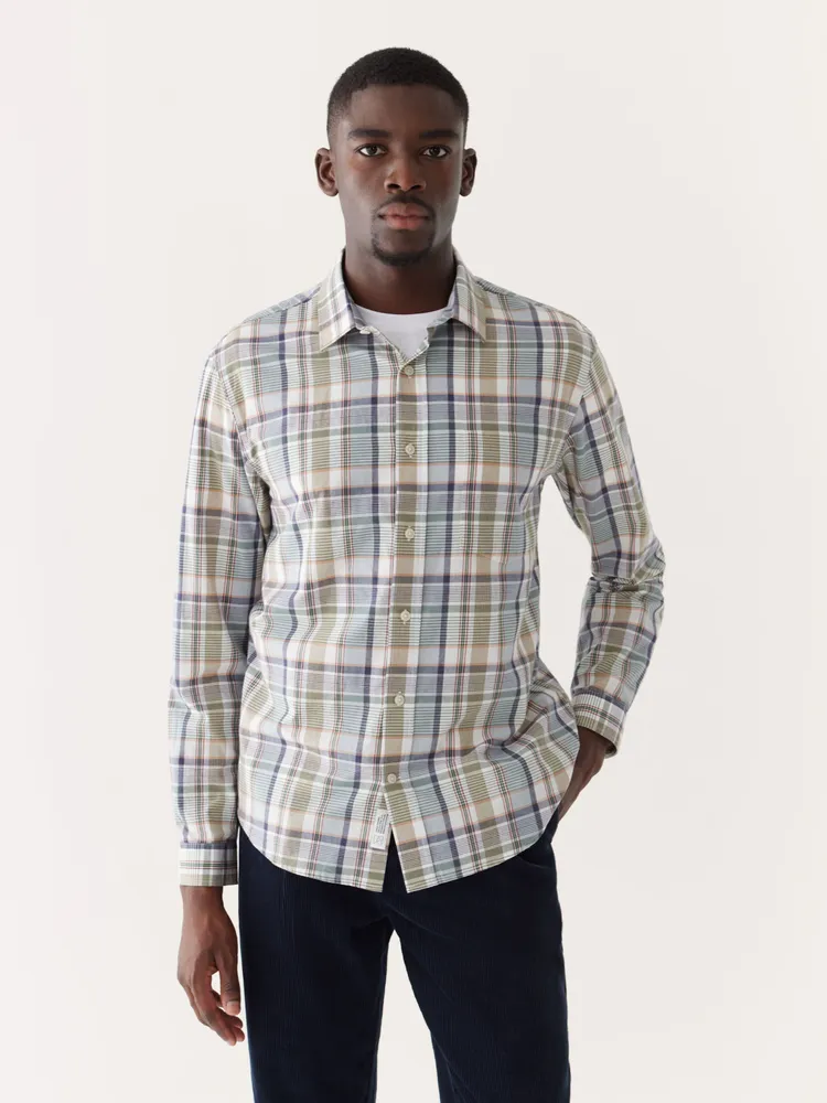 The Plaid Poplin Shirt Evergreen