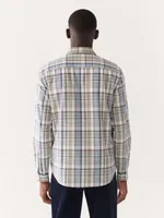 The Plaid Poplin Shirt Evergreen