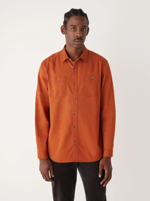 The Washed Worker Shirt Paprika