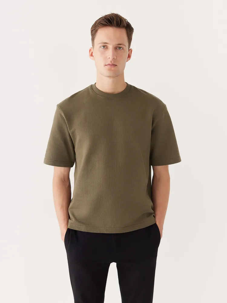 The French Terry T-Shirt Mocha