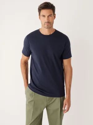 The Slim Fit Essential T-Shirt Dark Blue