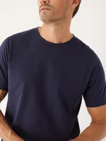 The Slim Fit Essential T-Shirt Dark Blue