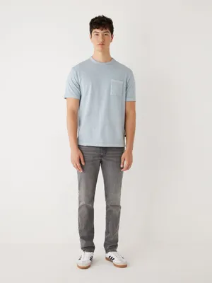 The Relaxed Fit T-shirt Grey Cloud