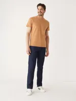 The Slim Textured T-Shirt Copper