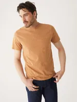 The Slim Textured T-Shirt Copper