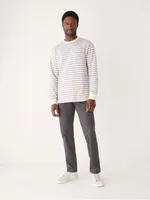 The Long Sleeve Striped T-Shirt Lavender Grey
