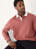 The Rugby Polo Sweatshirt Soft Saffron