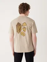 The Relaxed Fit Graphic T-shirt Hummus Brown